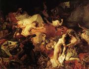 Eugene Delacroix The Death of Sardanapalus oil painting on canvas
